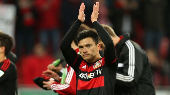 Charles Aránguiz por fin pudo debutar en Bayer Leverkusen