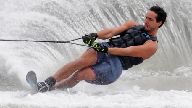 Felipe Miranda obtuvo el título en el Campeonato Nacional de Esquí Náutico