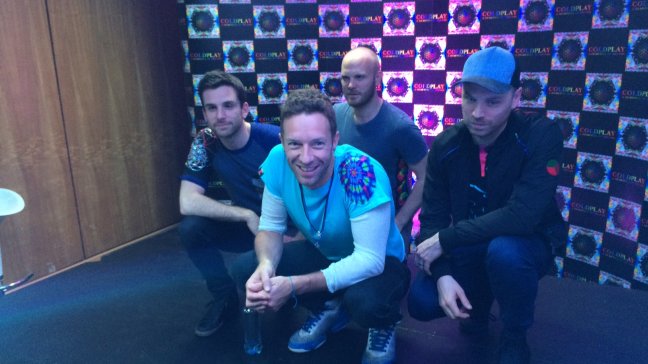 Coldplay: No categorizamos a nuestros fans, sólo estamos felices de que nos escuchen