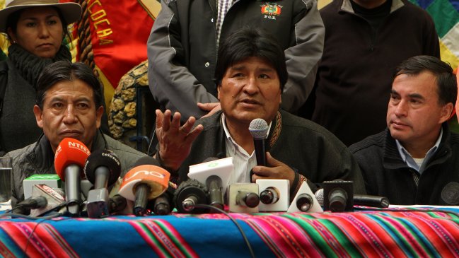 Morales cuestionó que firma colombiana venda aguas del Silala en Chile
