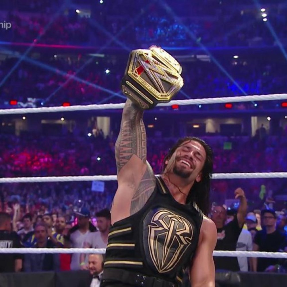 Roman Reigns recuperó el título de WWE al vencer a Triple H en Wrestlemania 32