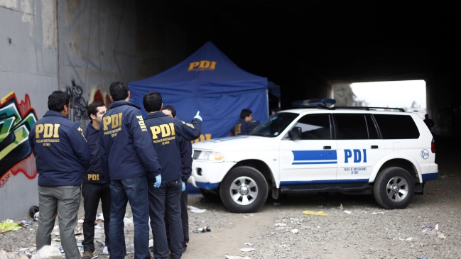 Cadáver con una herida de bala fue encontrado en inmediaciones de Lo Valledor