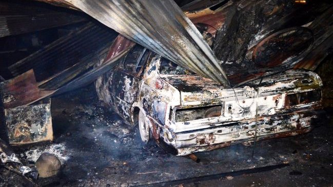 Condenan a dos personas por autoatentado incendiario en La Araucanía