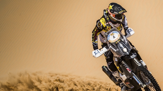 Pablo Quintanilla finalizó tercero en el Rally de Abu Dhabi