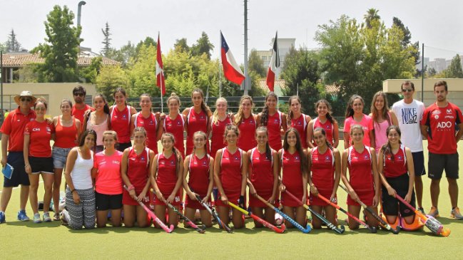 Selección chilena perdió en semifinales en Panamericano junior de hockey césped