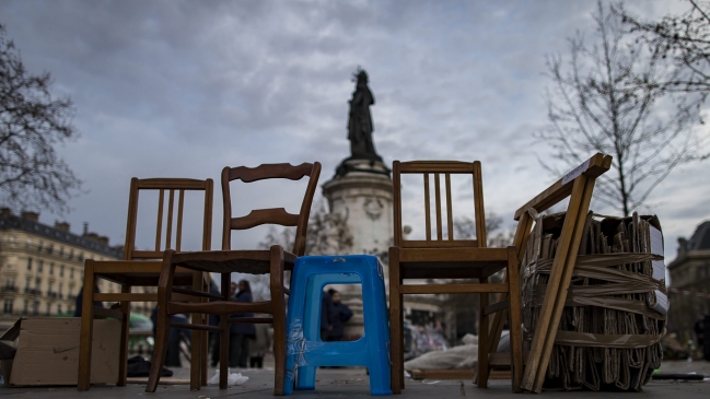 Retiran de forma pacífica a los 
