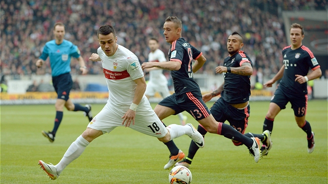 Arturo Vidal: El cambio ante Stuttgart tuvo que ver con el inminente peligro de ser expulsado