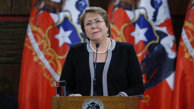 Presidenta Bachelet realizará cadena nacional por proceso constituyente