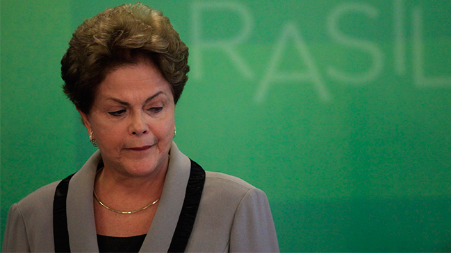 Rousseff acusó a su vicepresidente de ser 