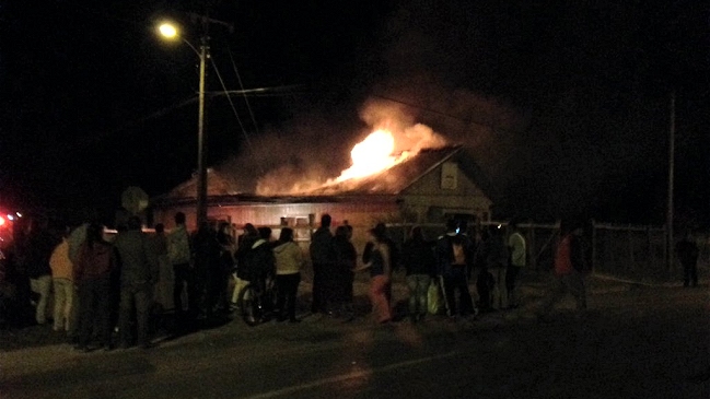 Nuevo ataque incendiario afectó a iglesia en Padre Las Casas