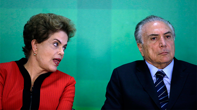 Vicepresidente de Brasil asegura estar preparado para suceder a Rousseff