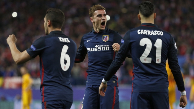 Atlético de Madrid logró heroico paso a semifinales de la Champions con triunfo sobre Barcelona