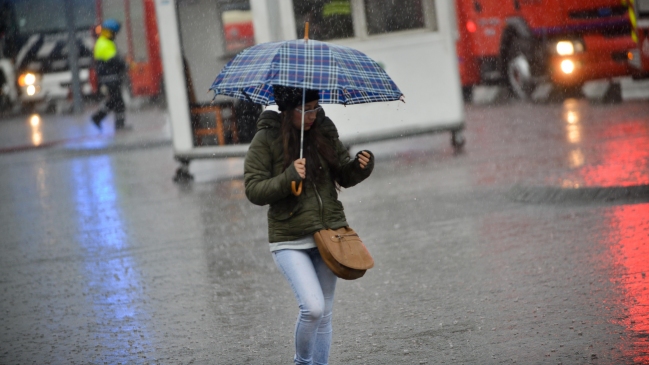 Onemi: El viernes se espera la mayor intensidad de precipitaciones