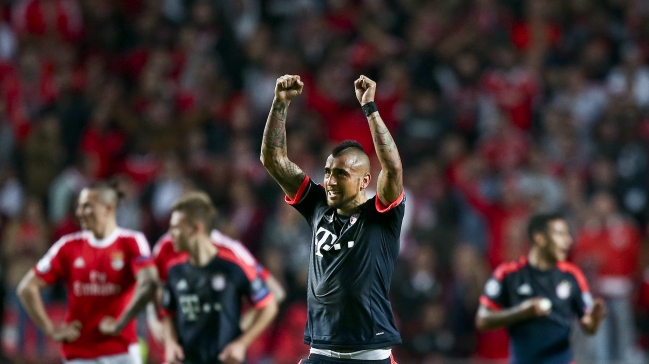 La UEFA le dedicó un GIF a Arturo Vidal