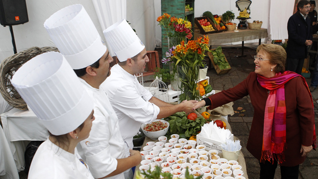 Presidenta anuncia nueva área gastronómica del CNCA
