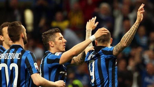 Gary Medel marcó presencia en sólido triunfo de Inter de Milán por la liga italiana