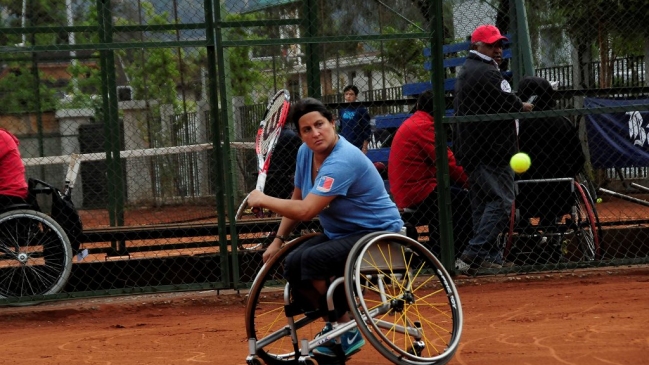 Francisca Mardones se instaló en la final del Chile Open de tenis en silla de ruedas