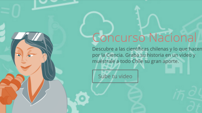 Lanzan concurso de video que busca resaltar el trabajo de científicas chilenas