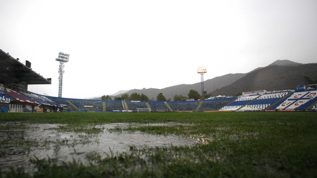 El clásico universitario fue suspendido debido a las lluvias