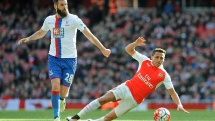 Alexis Sánchez marcó en paridad de Arsenal ante Crystal Palace por la liga inglesa