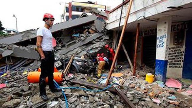 Ecuador ha registrado 239 réplicas tras terremoto