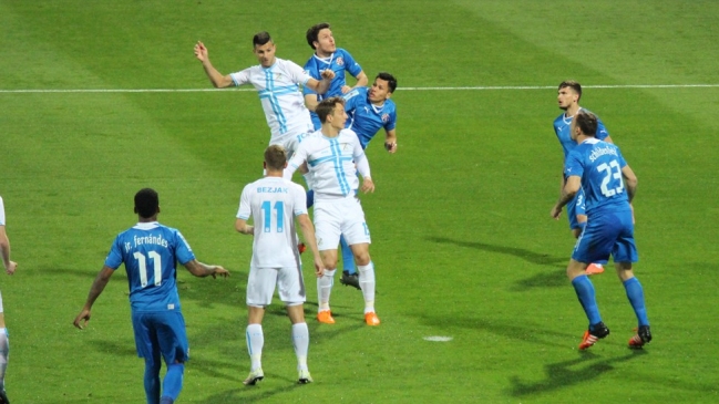 Junior Fernandes y Angelo Henríquez fueron titulares en igualdad de Dinamo Zagreb