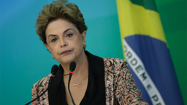 Rousseff acusó que proceso en su contra tiene 
