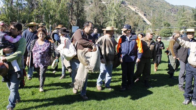 Encontraron a cinco arrieros desaparecidos en Termas del Flaco