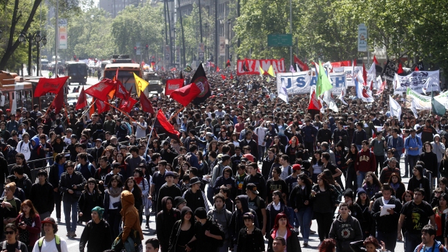 Confech ratificó marcha para este jueves: 