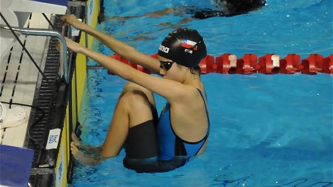 Nadadora Valentina Muñoz es la octava atleta chilena clasificada los Paralímpicos de Rio 2016