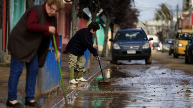 Municipio elevó a 84 la cifra de viviendas afectadas por inundaciones en Tomé