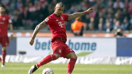 Arturo Vidal fue figura en triunfo de Bayern Munich sobre Hertha Berlin