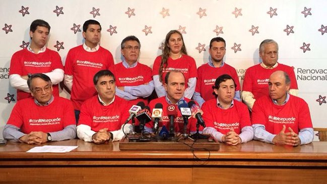 RN presentó a sus candidatos a alcalde para las primarias municipales