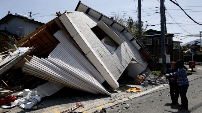 Japón: Más de 4.000 casas están con riesgo de derrumbe tras terremotos