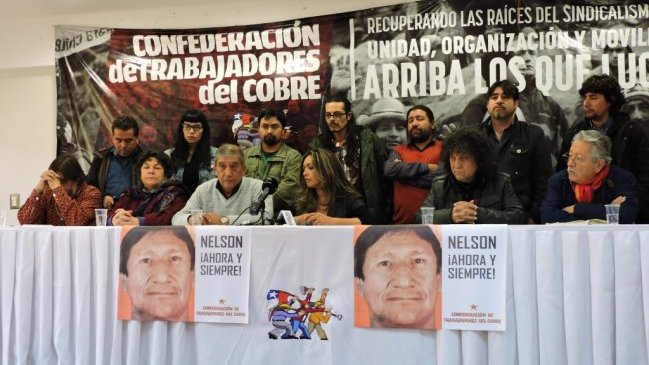 Trabajadores del cobre inaugurarán memorial en honor de Nelson Quichillao