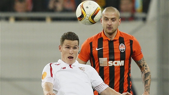 Sevilla logró un valioso empate en visita a Shakhtar Donetsk por la Europa League