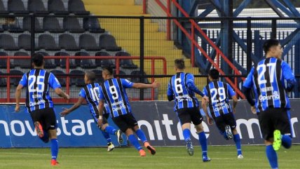 Rómulo Otero derribó a Johnny Herrera y abrió la cuenta para Huachipato ante la U