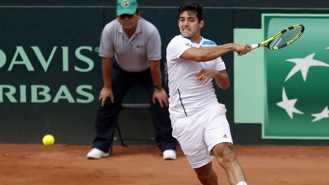Christian Garín avanzó a la segunda ronda de la qualy en el Challenger de Aix en Provence