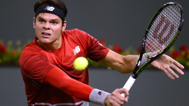 Milos Raonic venció a Thomaz Bellucci y avanzó a segunda fase en Madrid