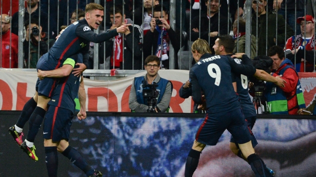 Atlético de Madrid logró el paso a la final de la Champions a costa de Bayern Munich