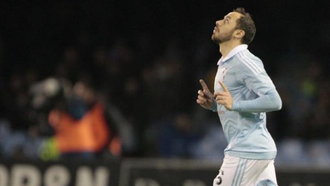 Marcelo Díaz entrenó con normalidad en regreso a las prácticas de Celta de Vigo