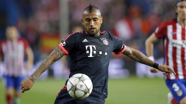 Arturo Vidal apareció en once ideal de las semifinales de la Champions