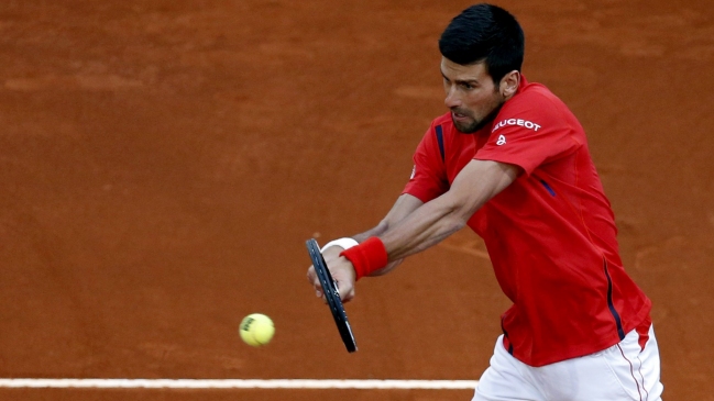 Novak Djokovic llegó a la final en Madrid sin ceder un set