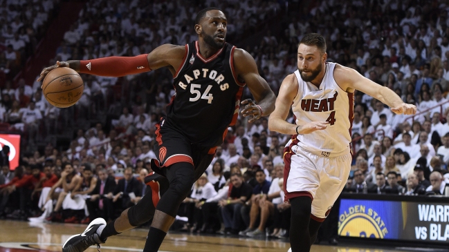 Toronto Raptors venció como visita a Miami Heat en la NBA