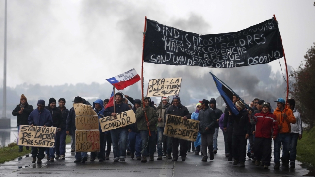 Pescadores de Ancud presentaron petitorio tras rechazar última propuesta del Gobierno