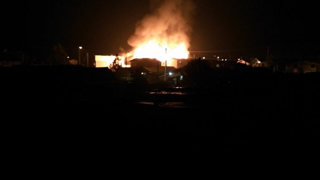 Una mujer falleció en incendio que afectó a casas de Padre Hurtado
