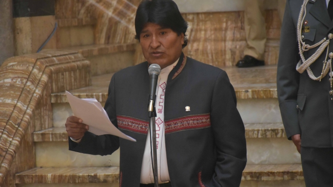 Evo Morales respondió a Insulza: 