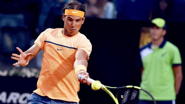 Rafael Nadal también avanzó a los octavos de final en Roma
