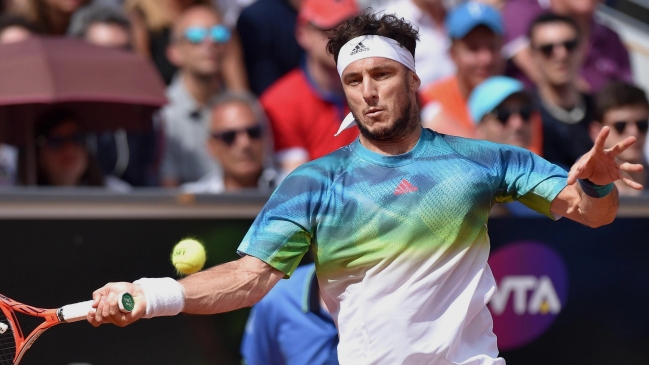 Juan Mónaco se retiró por problemas físicos del Masters de Roma