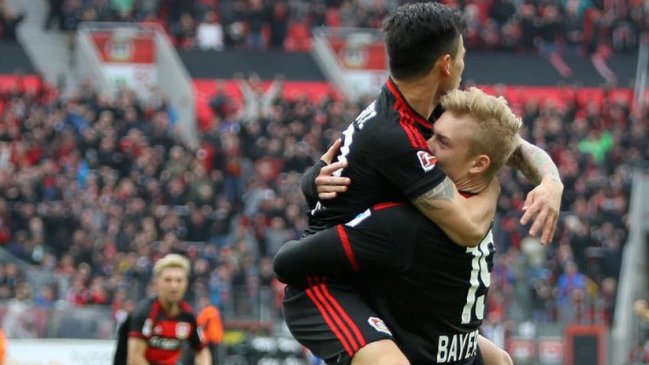 Aránguiz nuevamente marcó en triunfo de Bayer Leverkusen en el fin de la Bundesliga